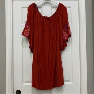 Rust Colored Fall Dress